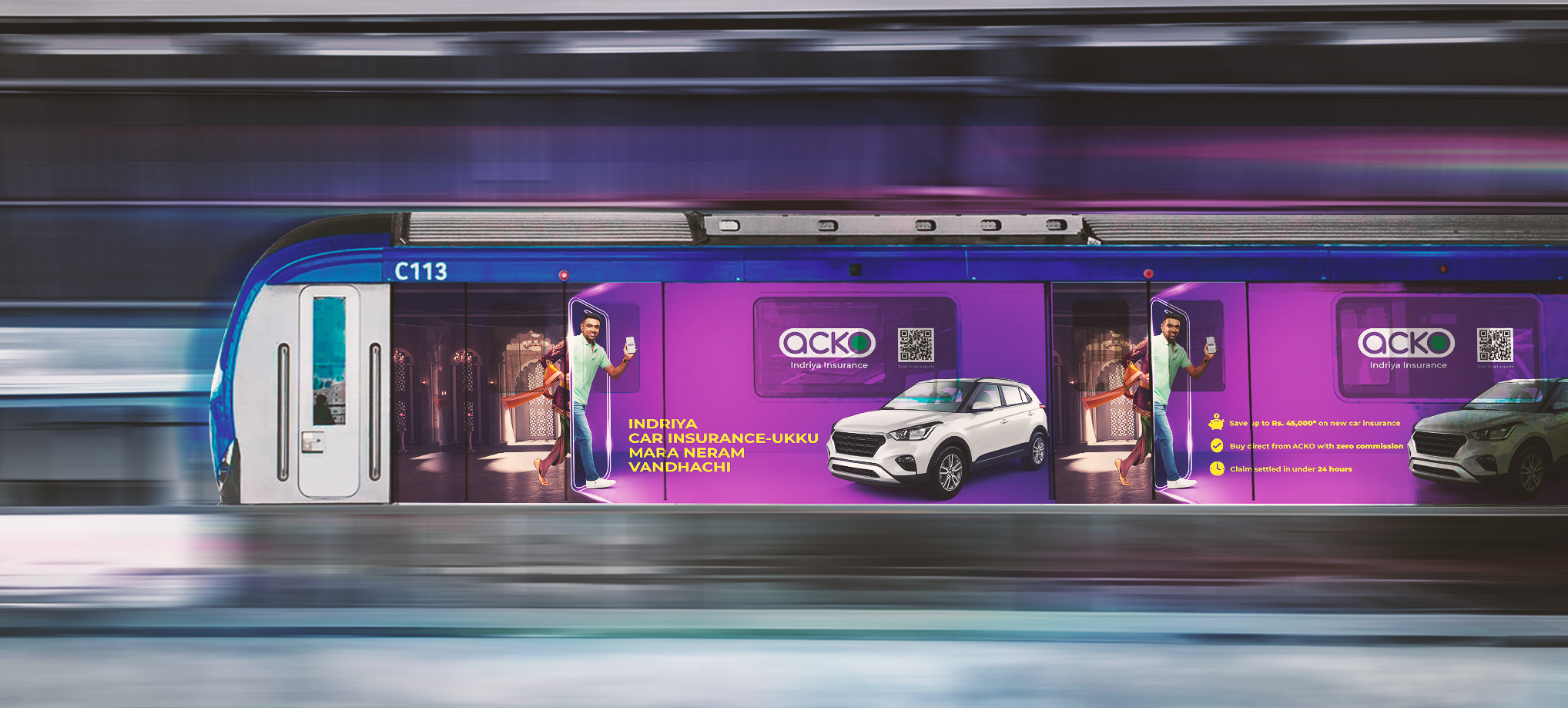 Acko metro creative 1