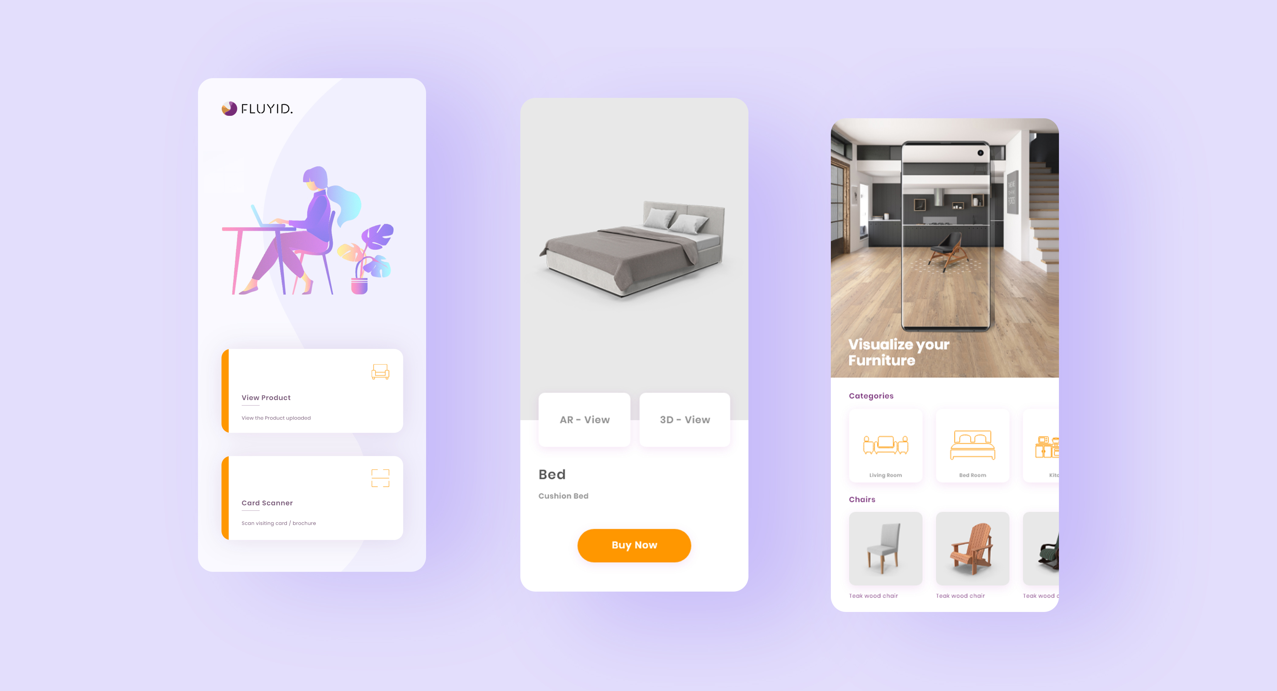 Fluyid app UI