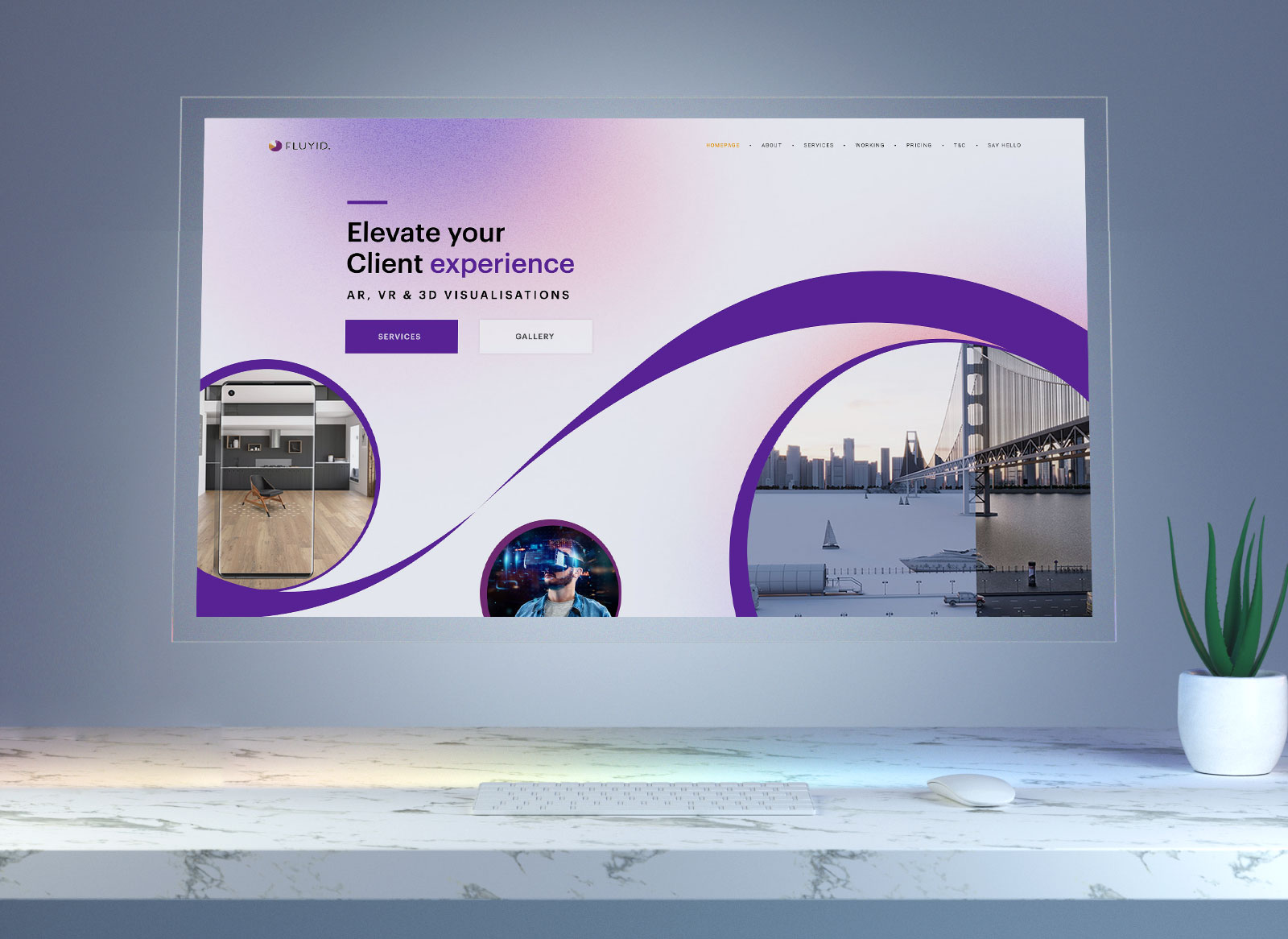 Fluyid responsive web design