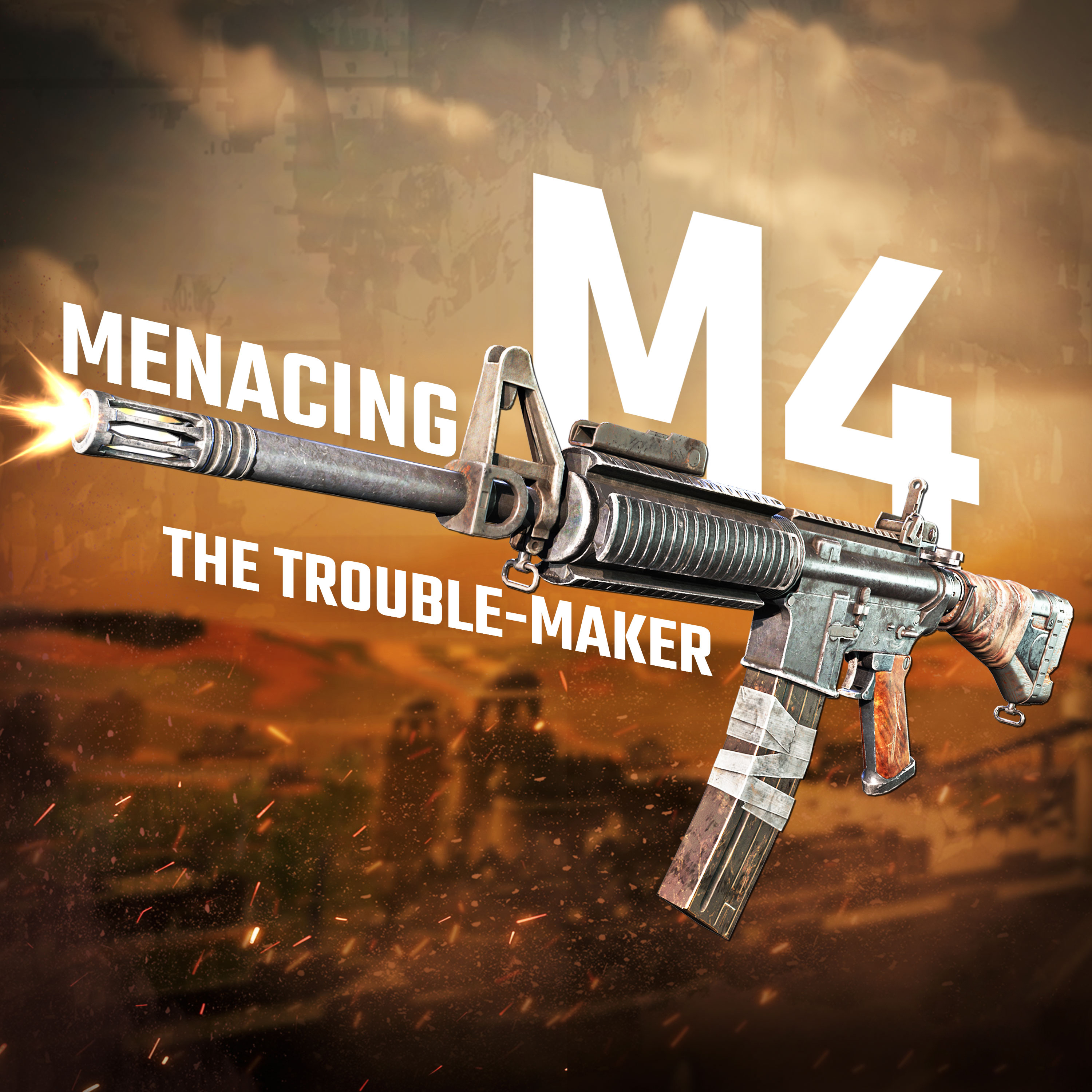 UGW weapon render — M4